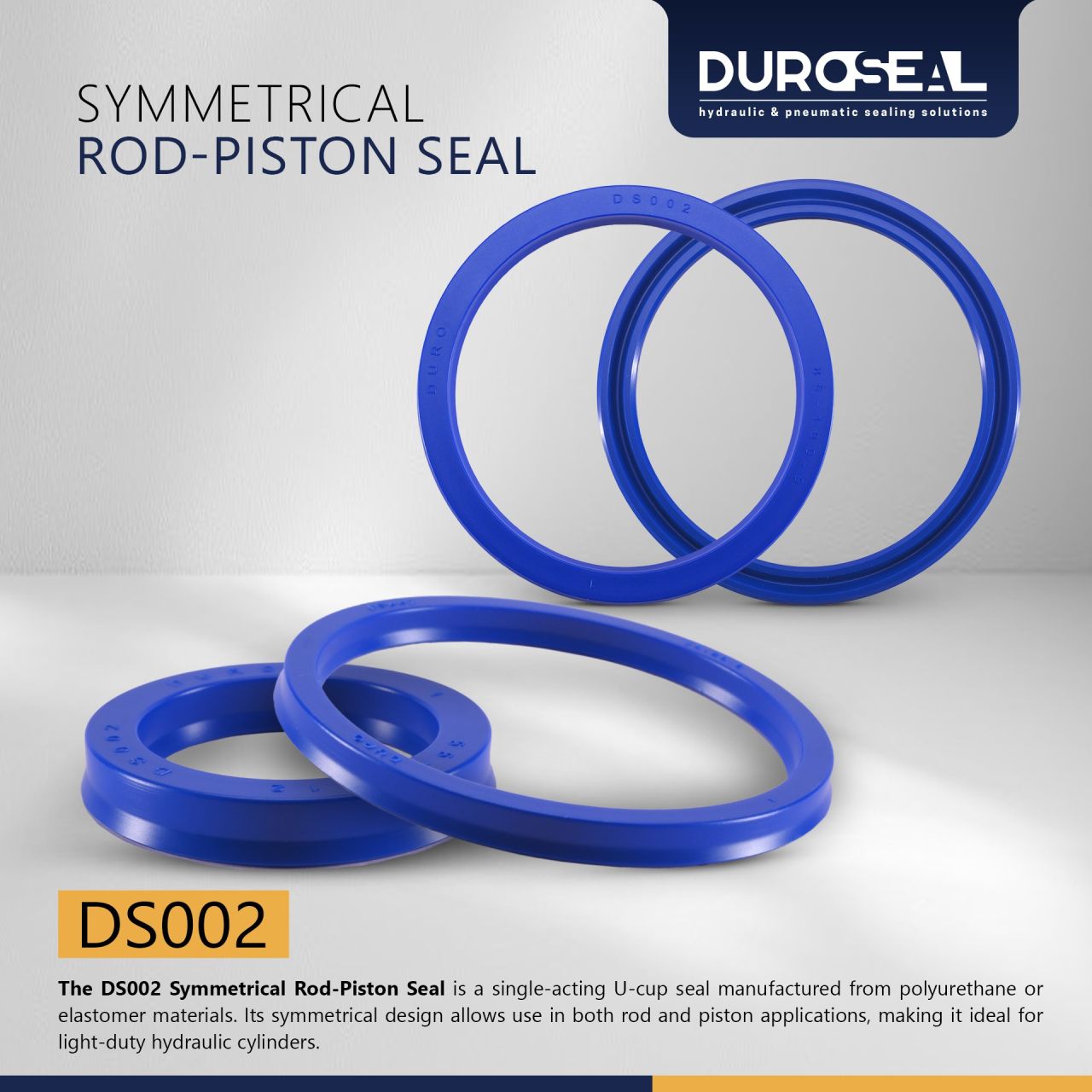Rod-Piston Seal 20x30x5 PU
